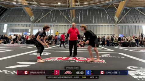 Isaac Astete vs Sawyer Battie 2025 ADCC Vancouver Open