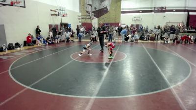 58 lbs Champ. Round 1 - Aaron Warner, Pinnacle Wrestling Club vs Huxtin Anderson, Berge Elite Wrestling Academy