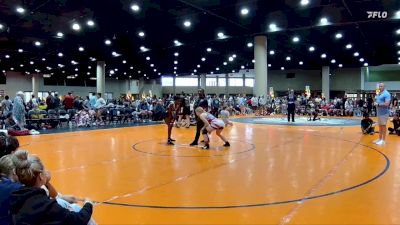 110 lbs 2nd Wrestleback (8 Team) - Zoey Rivers, Skull And Crossbones vs Zaylie Fuqua, Mississippi WC