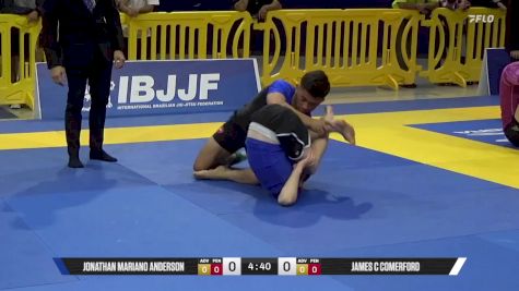 James C Comerford vs Jonathan Mariano Anderson 2025 Pan IBJJF Jiu-Jitsu No-Gi Championship