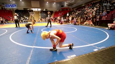 55 lbs Rr Rnd 2 - Colton Tecumseh, Mojo Grappling Academy vs James Evans, Bartlesville Wrestling Club