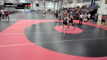 285 lbs Champ. Round 1 - Curtis Winters, Albion vs Garth Martell, Wisconsin-Oshkosh