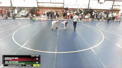 82 lbs Quarterfinal - Jre Whitford, Sanderson Wrestling Academy vs Korhgan Neil, Bear River