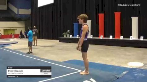 Peter Kecskes - Floor, AcroTex Gymnastics - 2021 USA Gymnastics Development Program National Championships