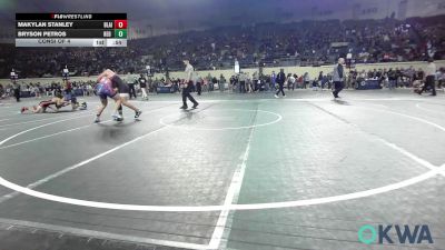 160 lbs Consi Of 4 - Makylan Stanley, Blaine County Grapplers vs Bryson Petros, Red Ryder Wrestling Club