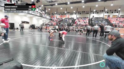 86-92 lbs Rr Rnd 2 - Ronan Winkle, Raw Wrestling Club vs Toren Gates, Sallisaw Takedown Club 2