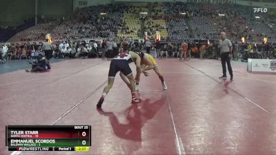 149 lbs Placement Matches (16 Team) - Tyler Starr, North Central vs Emmanuel Scordos, Baldwin Wallace