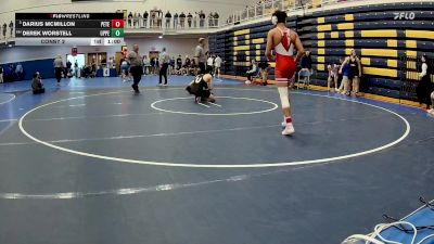 152 lbs Consy 2 - Darius McMillon, Peters Township vs Derek Worstell, Upper St. Clair