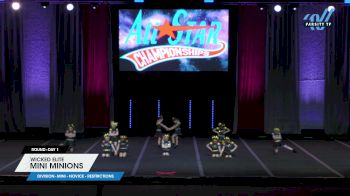 Wicked Elite - Mini Minions [2025 L1 Mini - Novice - Restrictions Day 1] 2025 ASCS Dance Grand Nationals & Cheer Showdown