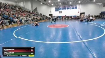 150 lbs Champ. Round 1 - Boon Frude, Laramie vs William Alt, Kelly Walsh