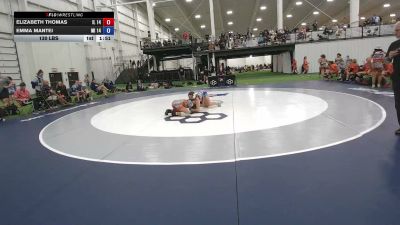 130 lbs Elizabeth Thomas, Illinois vs Emma Mantei, Michigan