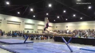 Hannah Hagle - Beam, Texas East #850 - Auburn - 2021 USA Gymnastics Development Program National Championships