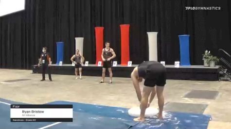 Ryan Bristow - Floor, NY Alliance - 2021 Men's Collegiate GymACT Championships