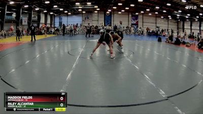 115 lbs Rd# 10- 4:00pm Saturday Final Pool - Maddox Fields, Untouchables vs Riley Alcantar, Minion Black