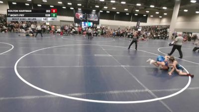88 lbs Champ. Rd Of 32 - Kolton Hartman, Ohio vs Monti Fry, Victory School Of Wrestling