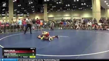 126 lbs Round 1 (10 Team) - Noah Fields, Terre Haute South (2) vs Isaiah McCue, THE Angry Leprechauns