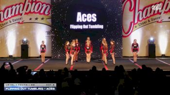 Flipping Out Tumbling - Aces [2025 L1 Youth - D2 Day 2] 2025 Champion Cheer and Dance Grand Nationals