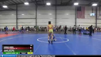120 lbs Round 2 (6 Team) - Zane Leitzel, Maryland Gold vs Judah Heeg, Oklahoma Tornados