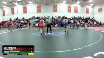 120 lbs Champ. Round 1 - Kayla Moroschan, Chippewa vs Lily Moreland, Canton McKinley