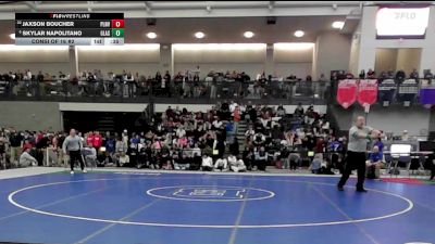 106 lbs Consi Of 16 #2 - Jaxson Boucher, Plainville vs Skylar Napolitano, Glastonbury