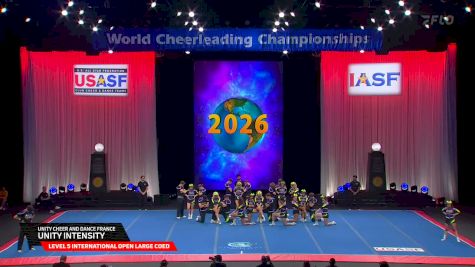Unity Cheer and Dance France - UNITY INTENSITY [2026 L5 International Open Large Coed Finals] 2026 The Cheerleading Worlds