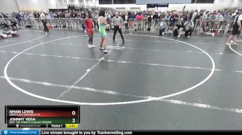 132 lbs Champ. Round 1 - Amari Lewis, Wrestling University-FL vs Johnny Vega, Beat The Streets Chicago-Midway