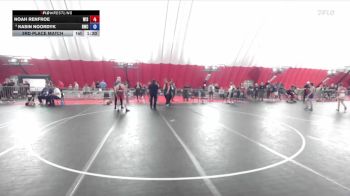 126 lbs 3rd Place Match - Noah Renfroe, Wisconsin vs Kasin Noordyk, Ringers Wrestling Club