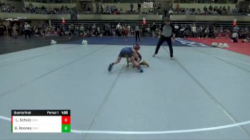 70 lbs Quarterfinal - Lincoln Schulz, Summit Wrestling Academy vs Bo Rooney, Outlaw Wrestling Club