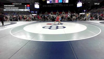 138 lbs Champ. Rd Of 32 - Evan Madigan, ME vs Mason McDonald, PA