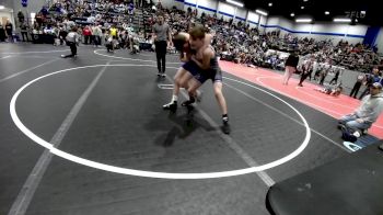 100 lbs Rr Rnd 1 - Landon Achziger, Choctaw Ironman Youth Wrestling vs Max Mance, Texas Eagle Wrestling Academy