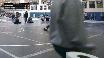114 lbs 7th Place - Dom Powell, Upper Dublin vs Shiloh Joyce, Christian Brothers Academy