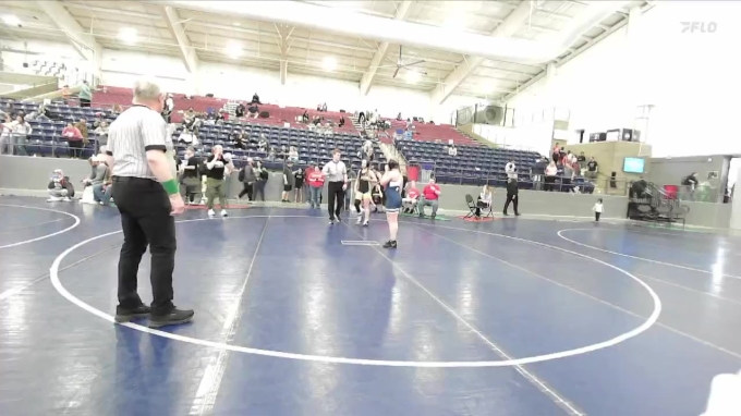 130 lbs Cons. Semi - Jocee King, White Rhino Wrestling vs Kinley Roth ...
