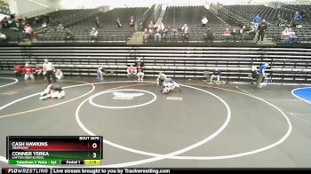 153 lbs 1st Place Match - Conner Yerka, Layton High School vs Cash Hawkins, Viewmont
