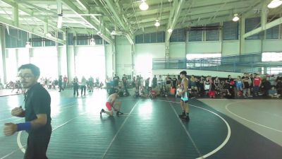 116 kg Quarterfinal - Juan Santos, Nyssa Mat Club vs Joseph Moreno, Hawkeye WC