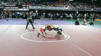 6A 106 lbs Quarterfinal - Zaiden Hernandez, San Antonio Reagan vs Felix Morales, Houston Clear Lake