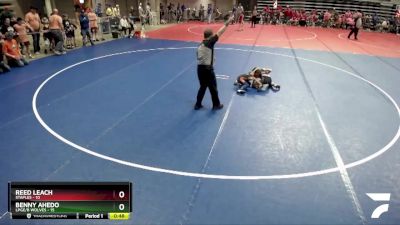 70 lbs Quarterfinals (8 Team) - Reed Leach, Staples vs Benny Ahedo, LPGE/B Wolves