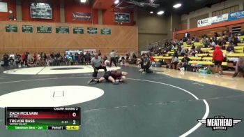 133 lbs Champ. Round 2 - Zach McIlvain, Mt. SAC vs Trevor Bass, Victor Valley