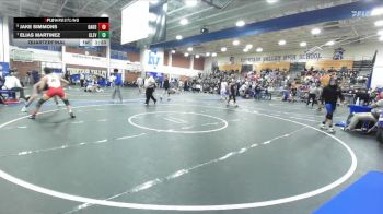 126 lbs Quarterfinal - Elias Martinez, Cleveland vs Jake Simmons, Oakdale