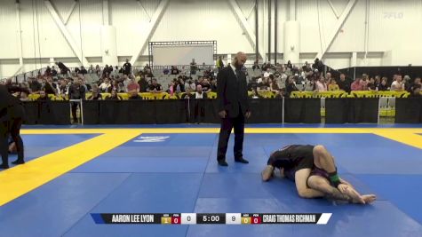 Craig Thomas Richman vs Aaron Lee Lyon 2024 World IBJJF Jiu-Jitsu No-Gi Championship