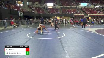 81 lbs Cons. Semi - Bobby Hernandez Jr., Cody Wrestling Club vs Rylan Little, Helena Wrestling Club