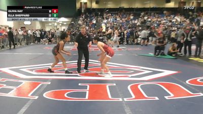 112 lbs Round Of 32 - Ella Sheppard, SC vs Olivia Hay, WI