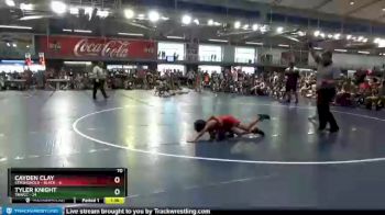 70 lbs Round 1 (8 Team) - Tyler Knight, TNWCC vs Cayden Clay, Stronghold - Black