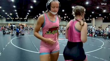 140 lbs Round 1 (16 Team) - Laura Gupton, Mat Clash Beastin` vs Selah Schrock, Patriots WC White