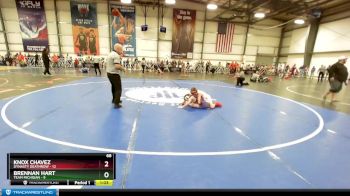 68 lbs Rd# 6- 9:00am Saturday Final Pool - Knox Chavez, Dynasty Deathrow vs Brennan Hart, Team Michigan