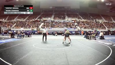 100-D1 Cons. Round 2 - Madie Cisneros, Gilbert High School vs Destiny Medina, Shadow Ridge High School