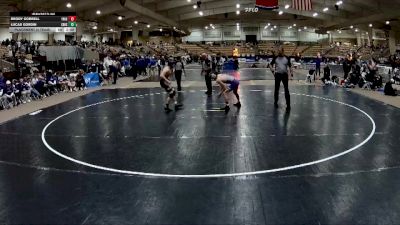 132 lbs Placement (4 Team) - Lucas Gordin, Christian Brothers High School vs Brody Gobbell, Father Ryan High School