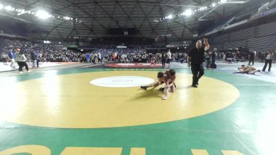 126 lbs Quarters - Jaxon Lynch, Outlaw Wrestling Club vs Trenton Marler, White River Hornets Wrestling Club