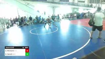 132 lbs Consi Of 8 #2 - Duncan McIntyre, Tucson Pride WC vs Ryan Carroll, Granite WC