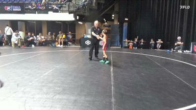 53 lbs Champ. Rd Of 16 - Connor Check, Lake Zurich Cubs vs Conner Wright, Greater Heights Wrestling