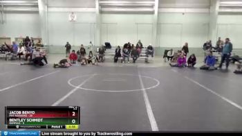 84 lbs Round 7 (8 Team) - Bentley Schmidt, Rampage vs Jacob Benyo, Mat Assassins